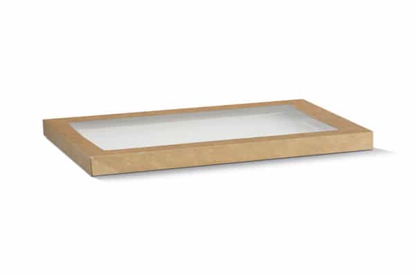 LID FOR LARGE BROWN CATERING TRAY (50pcs)