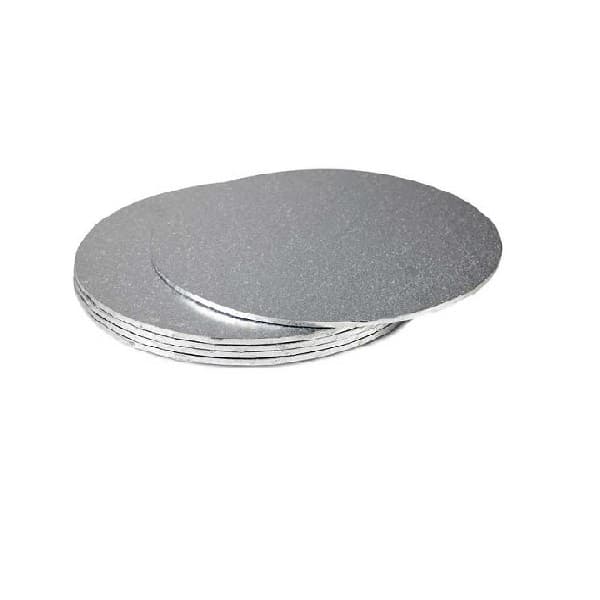 10″ ROUND SILVER CAKE BOARDS 50pcs