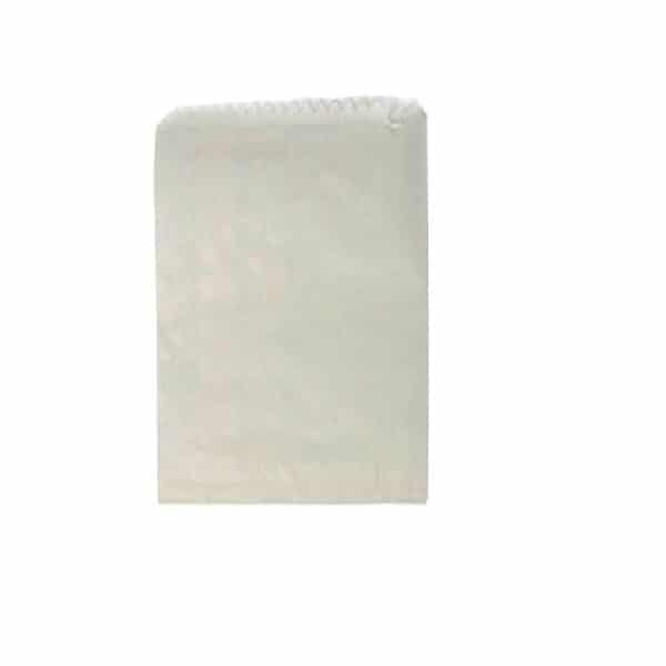 1 LONG WHITE PAPER BAG 18cmx14cm- 1000 PCS