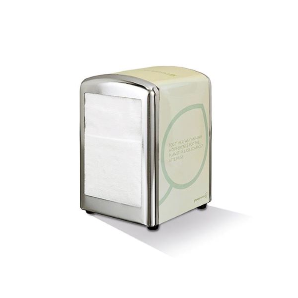 DISPENSER COMPACT NAPKIN TINPLATE