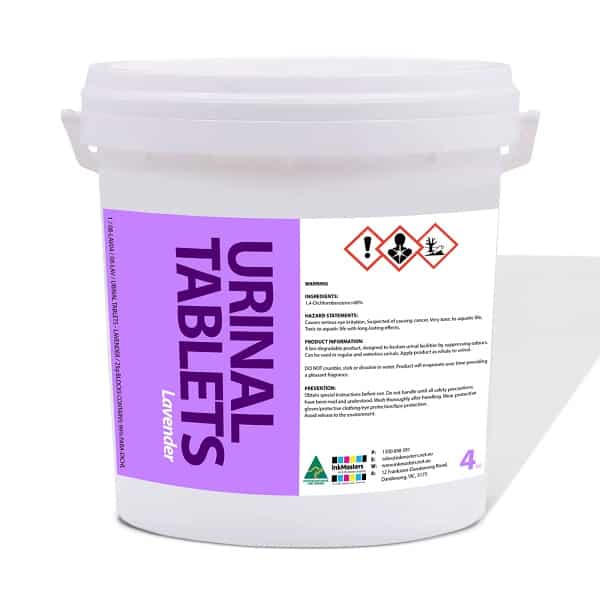 URINAL TABLETS LAVENDER 4KG