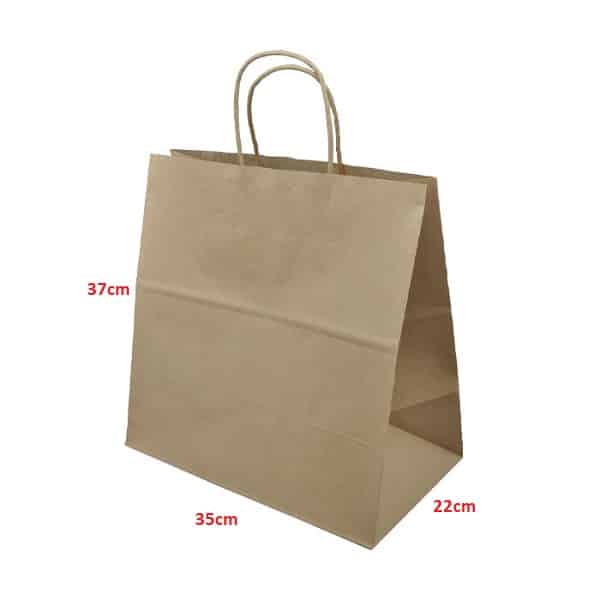 Jumbo Paper Bag Twist Handle 35Wx37Hx22Gcm – 150pcs