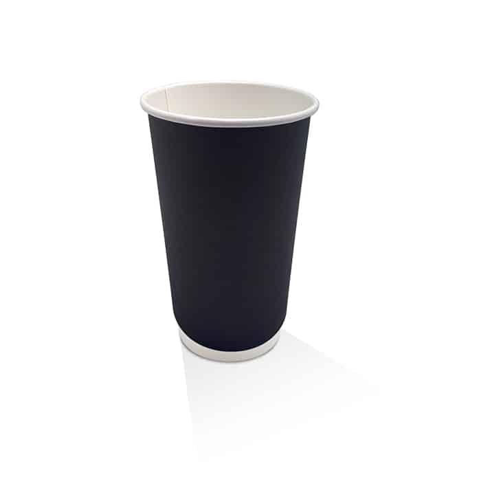 16OZ PE COATED BLACK DW CUP – 500PCS